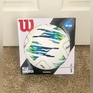 Wilson NCAA Vanquish Fused Match Soccer Ball - New